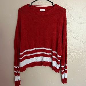 Orange sweater